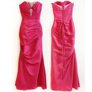 Flirt by Maggie Sottero Fuchsia Prom/Formal Dress